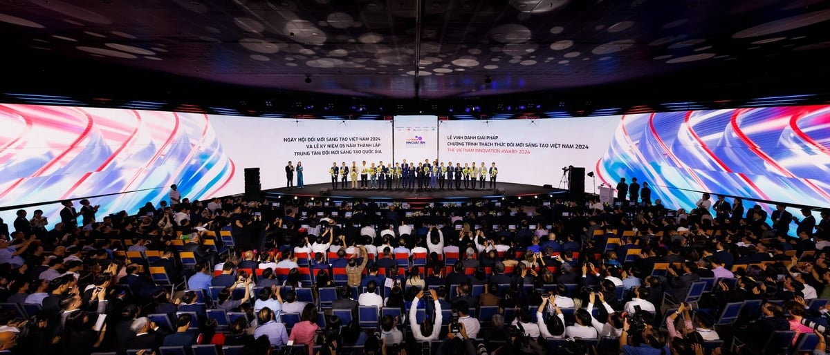 Lễ vinh danh các giải pháp công nghệ sáng tạo tại Ngày hội Đổi mới sáng tạo Quốc gia 2024