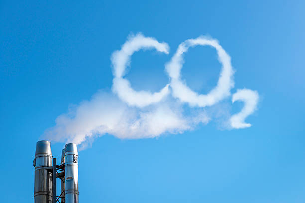 Khoảng một nửa tổng lượng CO2 thải ra mỗi năm vẫn nằm trong khí quyển. Ảnh: iStock