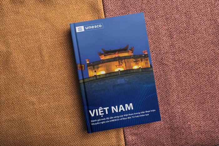 Báo cáo Đánh giá mức độ sẵn sàng của Việt Nam trong việc thực hiện các khuyến nghị của UNESCO về Đạo đức Trí Tuệ Nhân tạo (RAM). Ảnh: KHPT