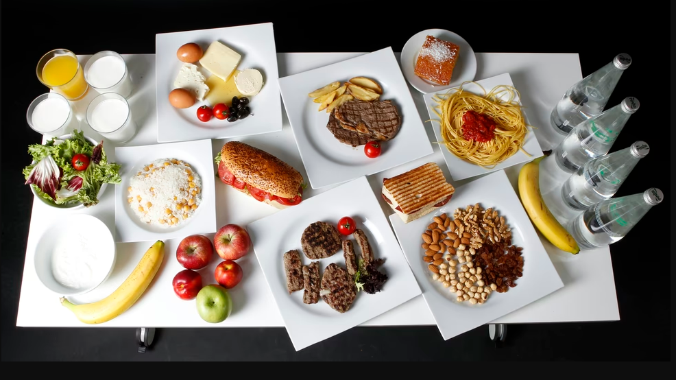 Ảnh minh họa một bữa ăn kiêng.