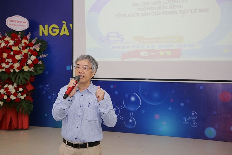 GS.TS. Nguyễn Toàn Thắng (Viện Vật lý, Viện Hàn lâm KH&CN Việt Nam): “Khi thế giới lượng tử trở nên hữu hình: Từ Planck đến giải Nobel Vật lý năm 2025”