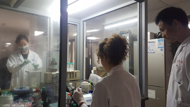 Một phòng thí nghiệm ở Đại học Giao thông Thượng Hải. Nguồn: CC