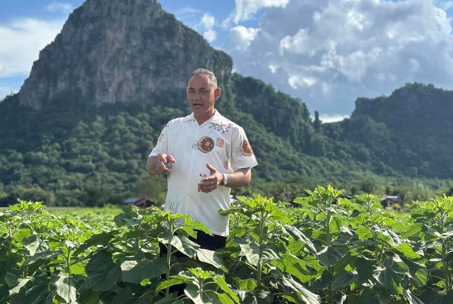 Một nông dân trồng hoa hướng dương ở Thái Lan đã sử dụng ứng dụng tích hợp AI dự báo thời tiết, giúp tăng 20% năng suất.