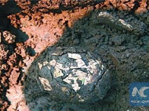 Quả trứng 2.000 năm tuổi trong mộ cổ thời Hán