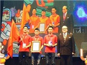 Việt Nam vô địch Robocon châu Á - Thái Bình Dương 2015