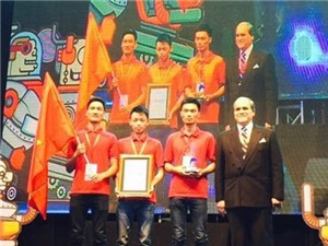 Việt Nam vô địch Robocon châu Á - Thái Bình Dương 2015