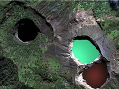 Khám phá hồ nước “ma quái” đổi màu liên tục ở Indonesia