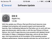 iOS 9 chính thức ra mắt: nhẹ hơn, bổ sung nhiều tính năng mới