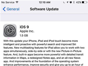 iOS 9 chính thức ra mắt: nhẹ hơn, bổ sung nhiều tính năng mới