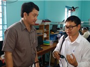  Đoàn công tác của Bộ Khoa học và Công nghệ làm việc với TS. Nguyễn Bá Hải