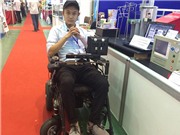 Clip xe lăn thông minh cho người khuyết tật trình diễn tại Techmart 2015