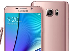Samsung Galaxy Note 5 có thêm màu vàng hồng
