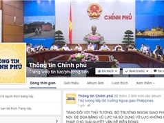 Chinhphu.vn tham gia Facebook