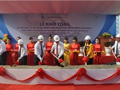 Khởi công xây Bệnh viện Nhi Hà Nội