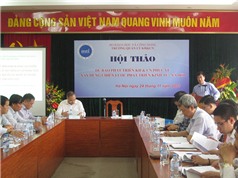 Vướng mắc trong công tác dự báo phát triển KHCN tại Việt Nam