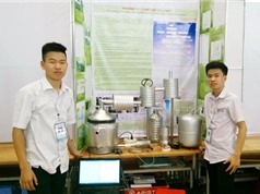 Hệ thống xử lý khí thải từ lò đốt đầy tiềm năng của học trò Đà Nẵng