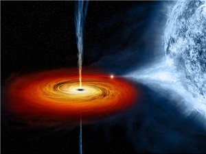 Hố đen phun trả vật chất sau khi nuốt ngôi sao