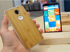 Trên tay smartphone vỏ gỗ của Motorola vừa được bán ra tại Việt Nam
