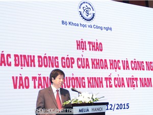 Khoa học công nghệ giúp kinh tế tăng trưởng nhanh, hiệu quả