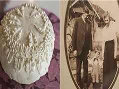 Chiếc bánh cưới vẹn nguyên sau 100 năm
