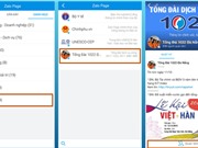 Đà Nẵng triển khai tra cứu dịch vụ công trên Zalo