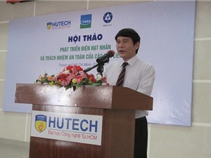 TS Hoàng Anh Tuấn: An toàn là ưu tiên số 1 trong xây dựng, vận hành nhà máy ĐHN