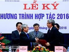 Bộ KH&CN và Liên hiệp hội Việt Nam ký kết hợp tác