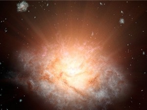 Thiên hà sáng nhất vũ trụ đang bốc hơi