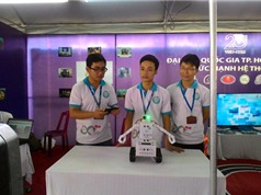 Robot “quản gia” của ba chàng sinh viên CNTT