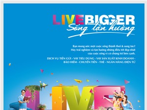 “Live Bigger - Sống tận hưởng” cùng VietinBank