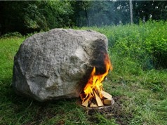 Bí ẩn hòn đá tự phát ra Wifi khi đốt nóng