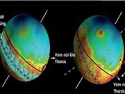 Núi lửa phun trào làm thay đổi 'bộ mặt' sao Hỏa