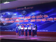 'Thần đồng tin học' Kim Hảo đoạt giải vận dụng STEM xuất sắc nhất