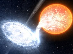 Hố đen gần Trái Đất nhất đỏ rực khi "ăn" sao