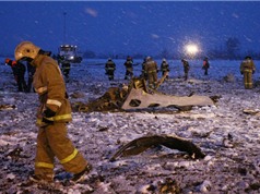 Cận cảnh hiện trường vụ tai nạn máy bay thảm khốc ở Nga
