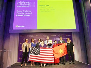 Giáo viên Việt Nam dành giải Nhất cuộc thi toàn cầu của Microsoft