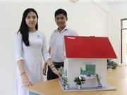 Học sinh phổ thông thiết kế nhà để “sống chung” với ô nhiễm