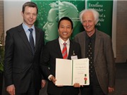 Hai nhà khoa học Việt nhận giải thưởng danh giá của Đức