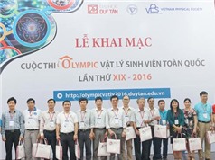 400 thí sinh dự thi Olympic Vật lý sinh viên toàn quốc