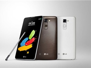 LG công bố giá bán smartphone Stylus 2 tại Việt Nam