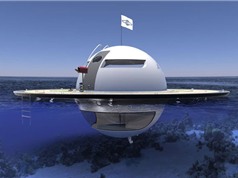 UFO ngôi nhà di động cho người yêu biển