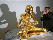 Xác ướp đại sư Trung Quốc được chế thành tượng vàng