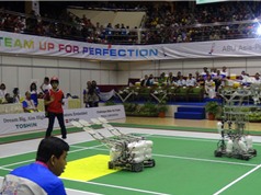 Lần đầu tiên robot sinh thái xuất hiện trong cuộc thi Robocon