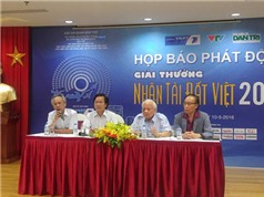 Khởi động giải thưởng Nhân tài Đất Việt 2016