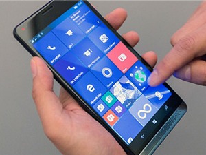 Windows 10 Mobile sắp hỗ trợ cảm biến vân tay