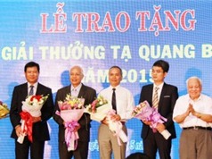3 nhà khoa học đoạt giải Tạ Quảng Bửu 2016