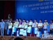 Trao giải Kỳ thi đánh giá năng lực tư duy Toán học toàn quốc