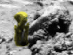 Phát hiện chai lọ, tượng sinh vật lạ trên sao Hỏa