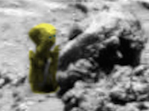 Phát hiện chai lọ, tượng sinh vật lạ trên sao Hỏa