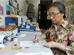 Họa sỹ Lê Kim Chi: “Bà đỡ” lặng thầm của nhiều nghiên cứu thực vật học